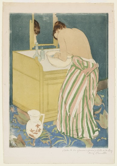 Mary Cassatt, Woman Bathing