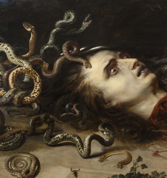 Peter Paul Rubens. Head of Medusa